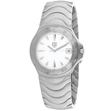 将图片加载到图库查看器,ESQ Women's Silver Stainless Steel White Dial