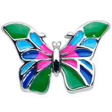 将图片加载到图库查看器,Brilliant Butterfly Barbell Tongue Ring