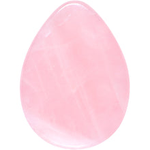 Load image into Gallery viewer, Pink Rose Quartz Drop Saddle Plug Set