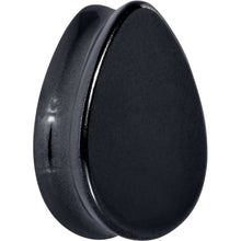 将图片加载到图库查看器,Black Hematite Stone Drop Saddle Plug Set