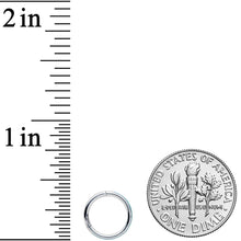 Load image into Gallery viewer, 16G 5/16 Green Synthetic Opal Forward Facing Hinged Segment Ring
