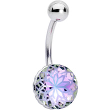 将图片加载到图库查看器,Aurora Gem Stylish Elegance Mandala Flower Belly Ring