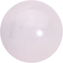 Load image into Gallery viewer, 16G 1/4 Elegant Pink Rose Quartz Internal Threaded Labret Tragus