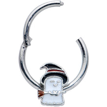 将图片加载到图库查看器,16G 3/8 Witch Hat Ghost Halloween Hinged Segment Ring