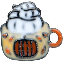 将图片加载到图库查看器,16G 5/16 Pumpkin Spice Cappuccino Coffee Labret Monroe Tragus
