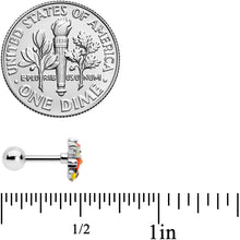 Load image into Gallery viewer, 16G 1/4 Cozy Winter Hedgehog Cartilage Tragus Earring
