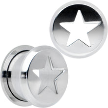 Load image into Gallery viewer, 1/2 Star Tunnel Screw Fit Plug Set