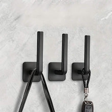 Load image into Gallery viewer, 4-Pack: Adhesive Toilet Paper Holder, Wall Mount, White & Black