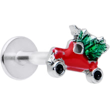 Load image into Gallery viewer, 16G 5/16 Christmas Tree in a Truck Labret Monroe Tragus