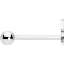 Load image into Gallery viewer, Stretching Cat Top End Barbell Tongue Ring