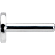 Load image into Gallery viewer, 16G 1/4 G23 Titanium Threadless Post Only Labret Tragus