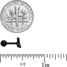 Load image into Gallery viewer, 16G 1/4 Pink Gem Spider Witch Halloween Cartilage Tragus Set of 3