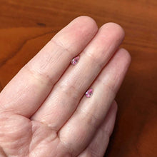 Load image into Gallery viewer, CZ Teardrop Pink Stainless Steel Stud Earrings 3mm to 7mm