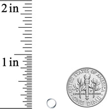 将图片加载到图库查看器,18G 1/4 Grade 23 Titanium Bendable Hoop Ring