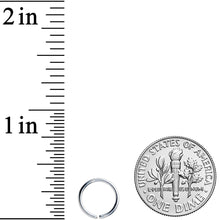 Load image into Gallery viewer, 18G 5/16 Grade 23 Titanium Bendable Hoop Ring