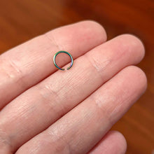 Load image into Gallery viewer, 20G 1/4 Rainbow PVD Grade 23 Titanium Bendable Hoop Ring