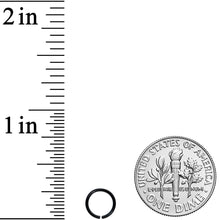 Load image into Gallery viewer, 20G 1/4 Black PVD Grade 23 Titanium Bendable Hoop Ring