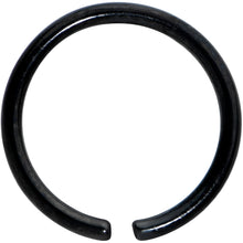 将图片加载到图库查看器,20G 7mm Black PVD Grade 23 Titanium Bendable Hoop Ring