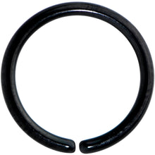 将图片加载到图库查看器,18G 5/16 Black PVD Grade 23 Titanium Bendable Hoop Ring