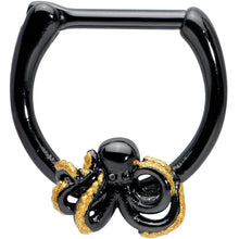 将图片加载到图库查看器,16G 5/16 Black Understated Octopus Cartilage Clicker
