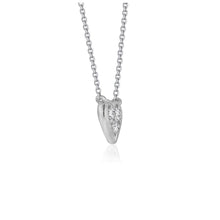 Load image into Gallery viewer, Diamond Heart Design Pendant in 14k White Gold