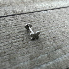 将图片加载到图库查看器,16G 5/16 Simple Butterfly Internally Threaded Labret Monroe Tragus