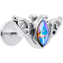 将图片加载到图库查看器,16G 1/4 Aurora Gem Deco Waves Labret