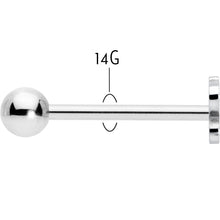 Load image into Gallery viewer, Simply Elegant Butterfly Barbell Tongue Ring