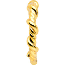 Load image into Gallery viewer, 20G 5/16 Gold Tone Wicked Wire Seamless Nose Hoop