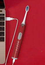 将图片加载到图库查看器,Ultrasonic Sonic Powered Electric Vibration Toothbrush Rechargeable For Adults Whitening USB Rechargeable Teethbrush For Men and Woman