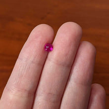 Load image into Gallery viewer, 5mm Purple Acrylic UV Glow Captive Bead Ring Replacement Ball
