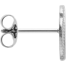 Load image into Gallery viewer, 20G ASTM F-136 Implant Grade Titanium Fashion Feathers Stud Earrings