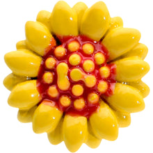 Load image into Gallery viewer, 16G 5/16 Happy Sunflower Yellow Labret Monroe Tragus