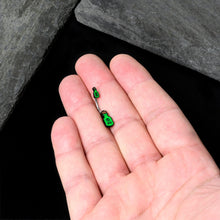 Load image into Gallery viewer, Halloween Green Poison Bottle Glow in the Dark Double Mount Belly Ring