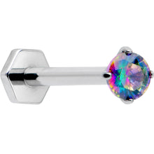将图片加载到图库查看器,16G 5/16 Vitrail CZ Gem ASTM F-136 Implant Grade Titanium Hex End Labret Tragus