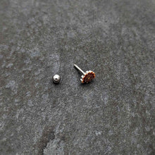 Load image into Gallery viewer, 16G 5/16 Sweet Tiny Turkey Thanksgiving Cartilage Tragus Earring
