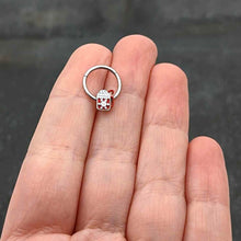 将图片加载到图库查看器,16G 3/8 Sweet Hot Cocoa Marshmallow Mug Hinged Segment Ring