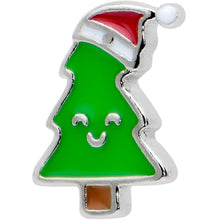 Load image into Gallery viewer, 16G 5/16 Happy Christmas Tree Hat Labret Monroe Tragus
