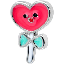 Load image into Gallery viewer, 16G 1/4 Sweet Happy Heart Lollipop Cartilage Tragus Earring