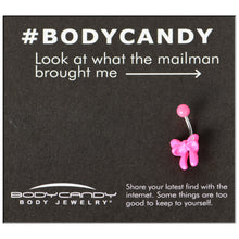 将图片加载到图库查看器,Sydney Belle Girlfriend Collection Pretty Pink Bow Belly Ring