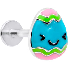 将图片加载到图库查看器,16G 5/16 Blue Celebration Easter Egg Labret Monroe Tragus