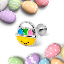 Load image into Gallery viewer, 16G 5/16 Celebration Easter Basket Labret Monroe Tragus