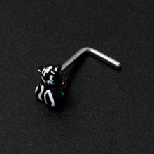 将图片加载到图库查看器,20G 7mm Funky Skunk L Shape Nose Ring