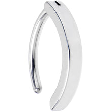 将图片加载到图库查看器,14G 1/2 316L Surgical Steel Smooth Style Hinged Hoop Belly Ring
