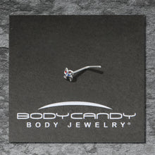 将图片加载到图库查看器,20G 7mm Patriotic Pinwheel L Shape Nose Ring