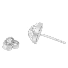 Load image into Gallery viewer, 14K White Gold 1/3 cttw Round Cut Diamond Earrings (H-I, SI2-I1)