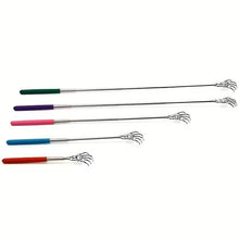Load image into Gallery viewer, Retractable Back Itching Device ā Stainless Steel Claw Massager for Relaxing the Back