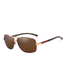 Load image into Gallery viewer, Brand Designer Men's Aluminum Magnesium Sun Glasses Polarized Mirror Lens Male Eyewear Sunglasses For Men
