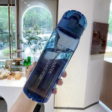 Load image into Gallery viewer, 780ml Bottle For Drink Plastic Leak Proof Sports Bottles Shaker Water Bottle Drinkware BPA Free Sports Water Bottle Outdoor Water Bottle with Straw Plastic Portable Water Bottle Camping Bike Bottle Kitchen Tools Drink Water