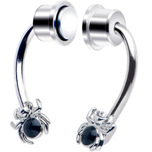 Load image into Gallery viewer, Spider Magnetic Septum Ring Horseshoe Non-Pierced Fake Nose Ring